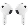 Ausinės Samsung „Galaxy Buds4 SM-R540“, baltos spalvos adaptyvus ANC, iki 6 valandų atkūrimo laikas, aiškus garsas su pastebimu gyliu dėl 11 mm garsiakalbių