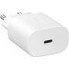Samsung Galaxy Fast Charger USB Type C 25W 1m Baltas OEM