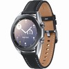 Išmanusis laikrodis Samsung Galaxy Watch 3 (41mm), Sidabrinės spalvos korpusas su juodos spalvos dirželiu