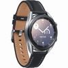Išmanusis laikrodis Samsung Galaxy Watch 3 (41mm), Sidabrinės spalvos korpusas su juodos spalvos dirželiu