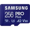 Atminties kortelė Samsung | Micro SD Card | Pro Plus | 256 GB | Micro SDXC | Flash atminties klasė 10