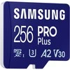 Atminties kortelė Samsung | Micro SD Card | Pro Plus | 256 GB | Micro SDXC | Flash atminties klasė 10