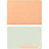 BX620PO Smart Book Cover Samsung Galaxy Tab S10 FE+, Oranžinis