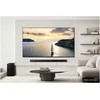 Namų kino sistema Samsung Soundbar HW-B750F - juodos spalvos