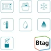 Brother BTAG-T31 | Juodas on Oranžinis | Btag