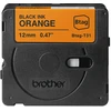 Brother BTAG-T31 | Juodas on Oranžinis | Btag