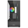 Sharkoon AK6 RGB ATX 1xGlas Juodas