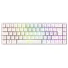 Sharkoon PureWriter W65, klaviatūra - baltas, DE-išdėstymas, Kailh Choc V2 Low Profile Raudona