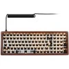 Sharkoon SKILLER SGK50 S2 Wood Barebone, Gaming-klaviatūra - holz