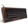 Sharkoon SKILLER SGK50 S2 Wood PBT, Gaming-klaviatūra - holz/juodas, DE-išdėstymas, Gateron G Pro 3.0 Geltona