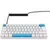 Sharkoon SKILLER SGK50 S4 Gen2 PBT, Gaming-klaviatūra - baltas, DE-išdėstymas, Gateron G Pro 3.0 Geltona