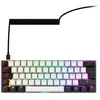 Sharkoon SKILLER SGK50 S4 Gen2, Gaming-klaviatūra - baltas, DE-išdėstymas, Gateron Geltona