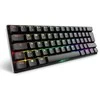 Sharkoon SKILLER SGK50 S4 Gen2, Gaming-klaviatūra - juodas, DE-išdėstymas, Gateron Geltona