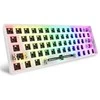 Sharkoon SKILLER SGK50 S4 Gen2 Barebone, Gaming-klaviatūra - baltas