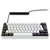 Sharkoon SKILLER SGK50 S4 Gen2, Gaming-klaviatūra - baltas, DE-išdėstymas, Gateron Geltona