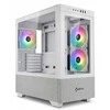 Sharkoon Dėklas MK7 ARGB mATX 2xStiklinis baltas