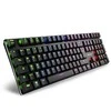 Klaviatūra Mėlyna Sharkoon PureWriter RGB (juodas. FR-išdėstymas. Kailh Choc Low Profile Mėlyna)