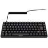 Sharkoon SKILLER SGK50 S3 PBT, Gaming-klaviatūra - juodas, DE-išdėstymas, Gateron G Pro 3.0 Geltona