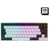 Sharkoon SKILLER SGK50 S3, Gaming-klaviatūra - baltas, FR-išdėstymas, Gateron Geltona