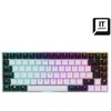Sharkoon SKILLER SGK50 S3, Gaming-klaviatūra - baltas, IT-išdėstymas, Gateron Geltona