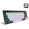 Sharkoon SKILLER SGK50 S3, Gaming-klaviatūra - baltas, RU-išdėstymas, Gateron Geltona