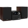 Muzikinis centras Sharp | Hi-Fi Micro System | XL-B517D(BR) | Brown | USB port | AUX in | Bluetooth | CD grotuvas | FM radio | Belaidė jungtis