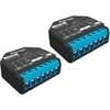Shelly Plus 2PM 2x - 2 kanalų relė žaliuzių ir variklio valdymas su energijos matavimu Wifi Bluetooth