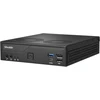 Shuttle XPС slim DH610V2 asmeninio kompiuterio / darbo stoties platforma 1,35L dydžio kompiuteris Juoda Intel H610 LGA 1700