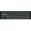 Komputer Shuttle Slim AI PC DN11H7 Wielkość PC 1.35L Juodas 155H Intel SoC