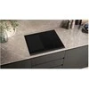 Siemens Siemens iQ700 EX675HEC1E šildymo plokštė, juoda, įmontuota, 60 cm, zoninė indukcinė kaitlentė, stiklo keramika, 4 zonos