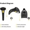 Equip brūkšninių kodų skaitytuvo techninė schema
