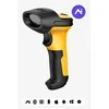 Skeneris inateck Barcodescanner P6-AI yellow [BCST-P6-AI_yellow]