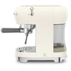 Smeg Espresso rankinis kavos aparatas ECF02CREU, Kreminės spalvos