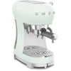 Kavos Aparatas - SMEG ECF02PGEU 15-Bar Pusiau automatinis Espresso Aparatas su Garų Antgaliu Žalia