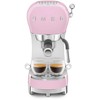 Kavos Aparatas - SMEG ECF02PKEU 15-Bar Pusiau automatinis Espresso Termoblokas 1.1L Rožinė