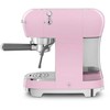 Kavos Aparatas - SMEG ECF02PKEU 15-Bar Pusiau automatinis Espresso Termoblokas 1.1L Rožinė