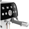 Kavos Aparatas - SMEG EGF03BLEU Pusiau automatinis Espresso su Malūnėliu, Dviejų Termoblokų, Juodas