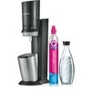SodaStream Soda Maker Crystal 3 0 QC juodas Juodas incl 1 Glasbottle (1016411410)