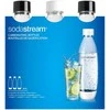 Virtuvės Įrankių Rinkinys - SodaStream PET Butelis Fuse 1L (3 Buteliai) Juodas