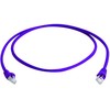 Sonstige Telegärtner Telegärtner Komutacinis kabelis, S/FTP, PiMF, Cat 6A (ISO/IEC), violetinis, 5,0 m (L00003A0147)