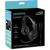 Speedlink - LEGATOS stereo žaidimų ausinės - skirtos PC / PS5 / PS4 / Xbox Series X / S / Switch / OLED / Lite, juodos