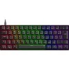 Speedlink ATMOS RGB Regenbogen Mechaninė 60% Klaviatūra žaidimams mit braunen Schaltern, juodas
