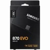 Samsung | SSD | 870 EVO | 4000 GB | SSD form factor 2.5" | Solid-state drive sąsaja SATA III | Skaitymo greitis 560 MB/s | Rašymo greitis 530 MB/s