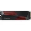 Vidinė atmintis SSD Samsung 990 PRO with Heatsink/1TB/M.2/PCIE/NVMe|MLC/Rašymo greitis 6900 MBytes/sec/Skaitymo greitis 7450 MBytes/sec/2.3mm/TBW 600 TB/MTBF 1500000 hours/MZ-V9P1T0CW
