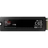 Vidinė atmintis SSD Samsung 990 PRO with Heatsink/1TB/M.2/PCIE/NVMe|MLC/Rašymo greitis 6900 MBytes/sec/Skaitymo greitis 7450 MBytes/sec/2.3mm/TBW 600 TB/MTBF 1500000 hours/MZ-V9P1T0CW