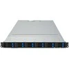 „Asus Rack“ platforma (1U) RS501A-E12-RS12U AMD Epyc 9005/9004 (12x NVMe/SATA HS, 2xM.2, 2x1Gbe, IPMI, 1+1 1600W)