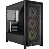 Stacionarus kompiuteris CORSAIR Frame 4000D RS ARGB Midi Tower ATX Gaming Gehäuse TG Seitenfenster