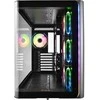 Kompiuterio korpusas FSP M580-BA, Midi Tower, juodas, Tempered Glass x 2