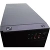 Chassis INTER-TECH B-42 Juodas Midi Tower, ATX, 2xUSB2.0, Mėlyna LED strip, PSU optional