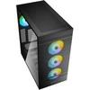 Midi Sharkoon Rebel C50 RGB Juodas